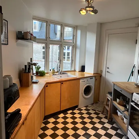 Solrig Pa Osterbro Med Altan Apartment *